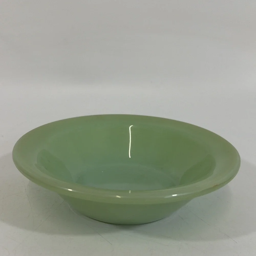 Vintage Jadeite Fireking Bowl Cereal Salad 6